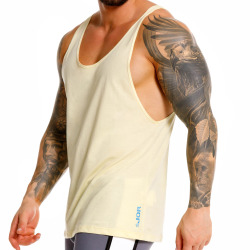 Débardeur Silver Coton Jaune JOR
