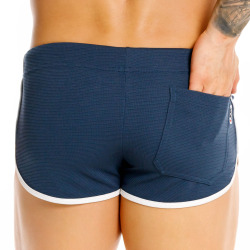 JOR Zion Mini Shorts - Petrol Blue