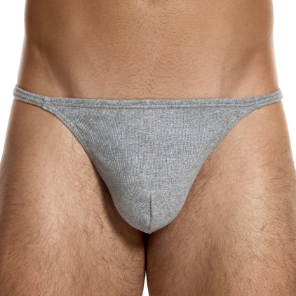 String Coton Côtelé Gris Chiné Modus Vivendi