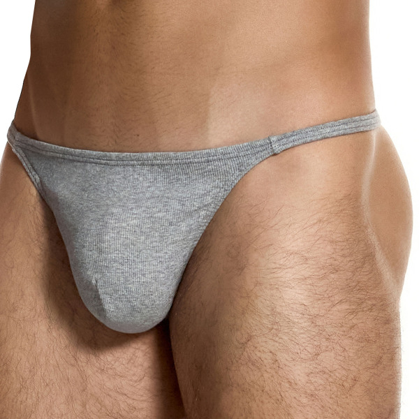 String Coton Côtelé Gris Chiné Modus Vivendi