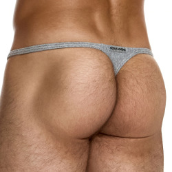 String Coton Côtelé Gris Chiné Modus Vivendi