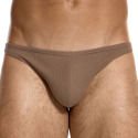 Modus Vivendi Ribbed Cotton Low Cut Briefs - Dark Skin