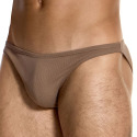 Modus Vivendi Ribbed Cotton Low Cut Briefs - Dark Skin