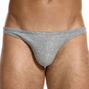 Slip Low Cut Coton Côtelé Gris Chiné Modus Vivendi