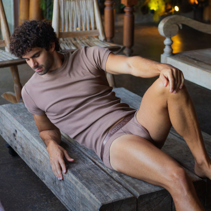 Slip Classic Coton Côtelé Chair Foncée Modus Vivendi
