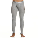 Modus Vivendi Ribbed Cotton Leggings - Heather Grey