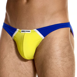 Slip Low Cut Varsity Bleu - Jaune Modus Vivendi