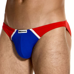 Modus Vivendi Varsity Low Cut Briefs - Red - Bleu