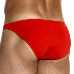 Modus Vivendi Varsity Low Cut Briefs - Red - Bleu