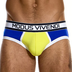 Slip Classic Varsity Bleu - Jaune Modus Vivendi