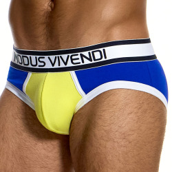 Slip Classic Varsity Bleu - Jaune Modus Vivendi
