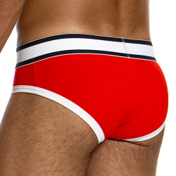 Modus Vivendi Varsity Classic Briefs - Red - Blue