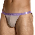 Modus Vivendi Lavender Tanga Briefs - Beige