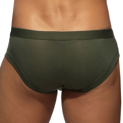 Addicted Bamboo Skin Layer Cheeky Briefs - Khaki