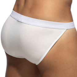 Addicted Bamboo Skin Layer Tanga Briefs - White
