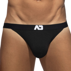 Addicted Bamboo Skin Layer Tanga Briefs - Black