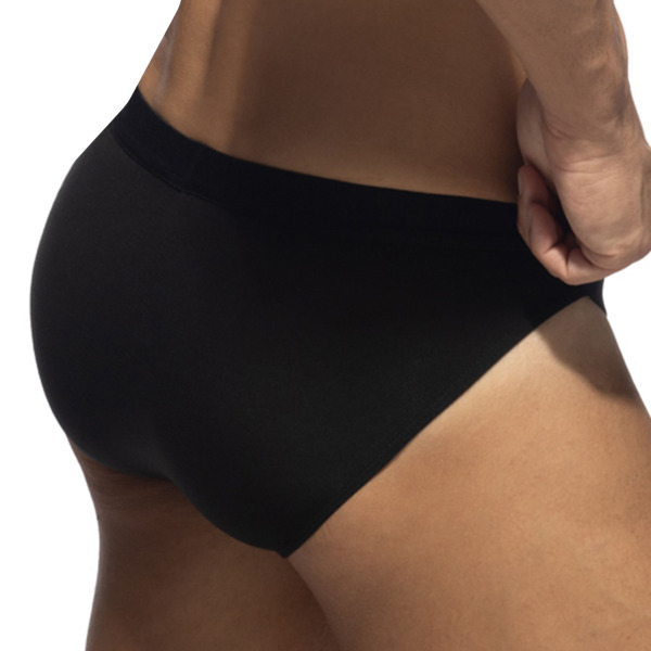 Addicted Bamboo Skin Layer Tanga Briefs - Black