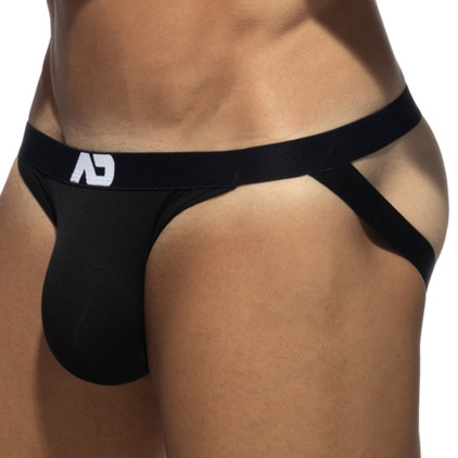 Jock Strap Bamboo Skin Layer Noir Addicted
