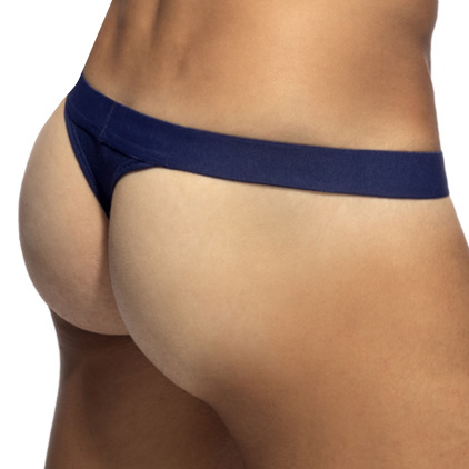 String Bamboo Skin Layer Bleu Marine Addicted