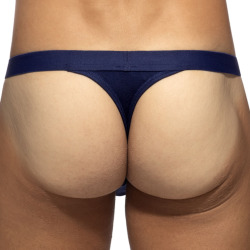 String Bamboo Skin Layer Bleu Marine Addicted