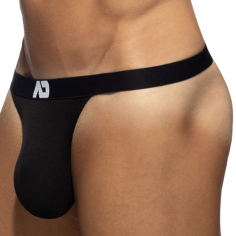 Addicted Bamboo Skin Layer Thong - Black