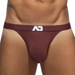 String Bamboo Skin Layer Grenat Addicted