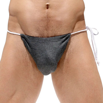 Rufskin Parker Tanga Briefs - Charcoal