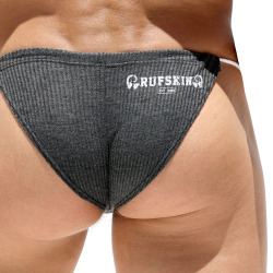 Rufskin Parker Tanga Briefs - Charcoal