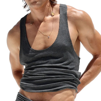 Débardeur Walker Gris Anthracite Rufskin
