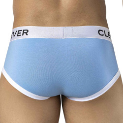 Clever Aquiles Piping Briefs - Light Blue