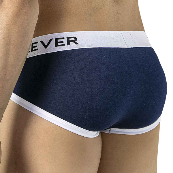 Clever Aquiles Piping Briefs - Navy