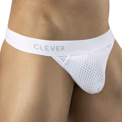 Clever Ulises Thong - White