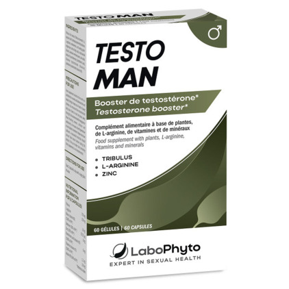 Labophyto TestoMan Testoterone Booster - 60 Capsules