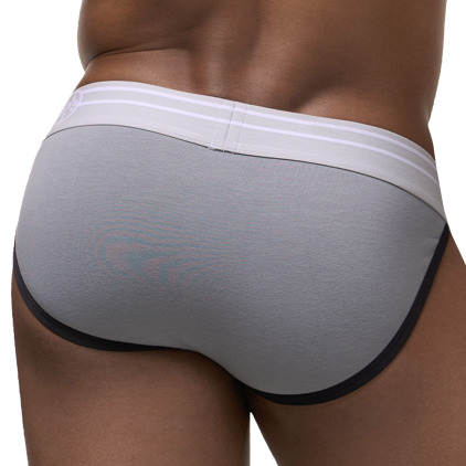 Slip Tanga Net Gris Pump!