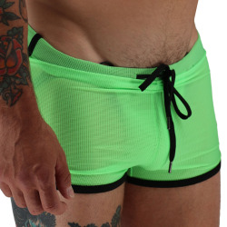Breedwell Heatwave Jock Shorts - Neon Green