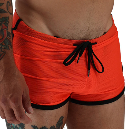 Short Jock Heatwave Orange Fluo Breedwell