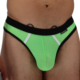 Breedwell Heatwave Thong - Neon Green