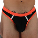 Noir / Orange Fluo