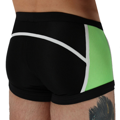 Boxer Heatwave Noir - Vert Fluo Breedwell