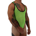 Breedwell Heatwave Taintalizer Thong Bodysuits - Neon Green