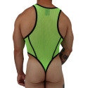 Breedwell Heatwave Taintalizer Thong Bodysuits - Neon Green