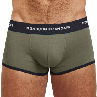 Boxer L'Amoureux Kaki Garçon Français