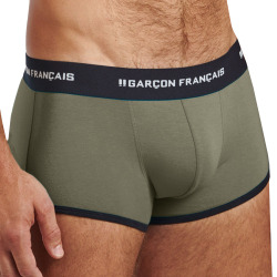 Boxer L'Amoureux Kaki Garçon Français