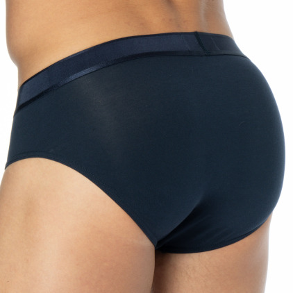 Emporio Armani Soft Modal Briefs - Navy
