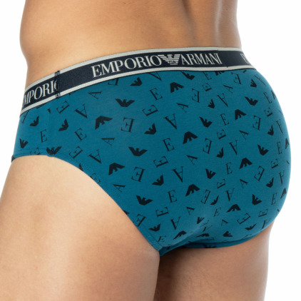 Slip Core Logoband Bleu - Logo Emporio Armani