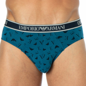 Slip Core Logoband Bleu - Logo Emporio Armani