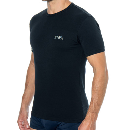 Emporio Armani Bold Monogram T-Shirt - Black