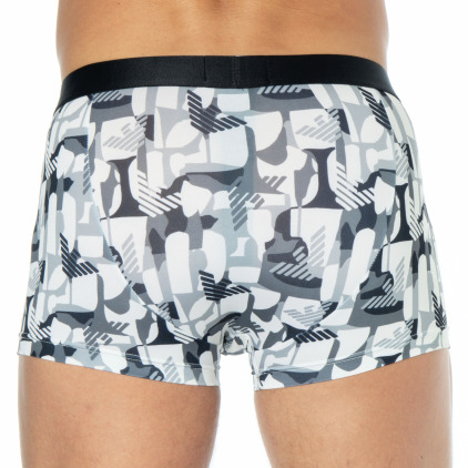 Boxer All Over Microfiber Noir Emporio Armani