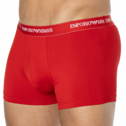 Boxer Essential Microfiber Cerise Emporio Armani