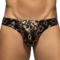Addicted Python Bikini Briefs - Black